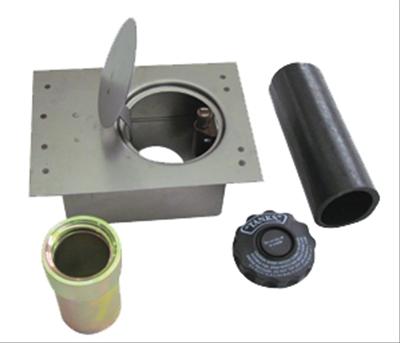 FUEL DOOR KIT FLAT