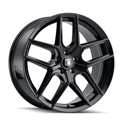 WHEELS ALUM GLOSS BLK 18X8