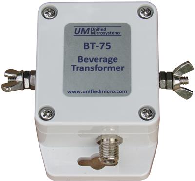 Unified Microsystems Beverage Antenna Transformers