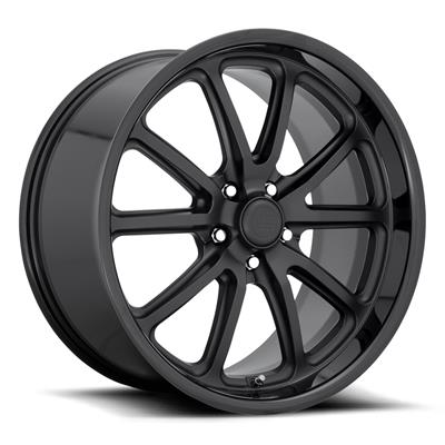 WHEEL ALUM GLOSS/MATTE BLK 18X