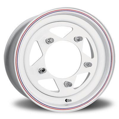 WHEEL WHITE VW BAJA 15X6 5X2