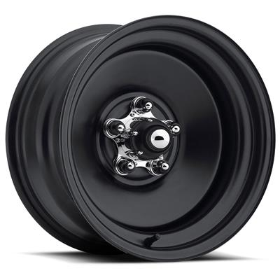 STEEL WHEEL RAT ROD MATTE BL