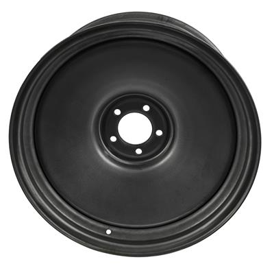 STEEL WHEEL RAT ROD RAW FINI