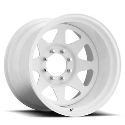 WHEEL WHITE 8 SPOKE 16X7 6X5