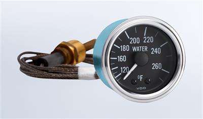 GAUGE TEMP MECH 265F 72 S1