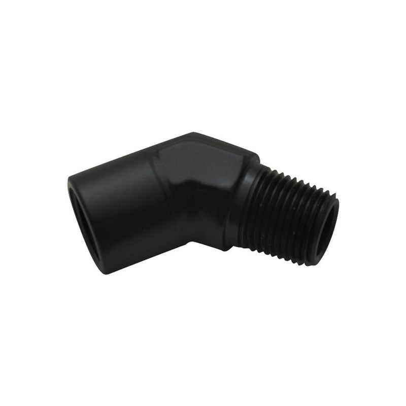 45 Degree Female to Male Pipe Adapter Fitting; Size: 1/2" NPT - VIB11333