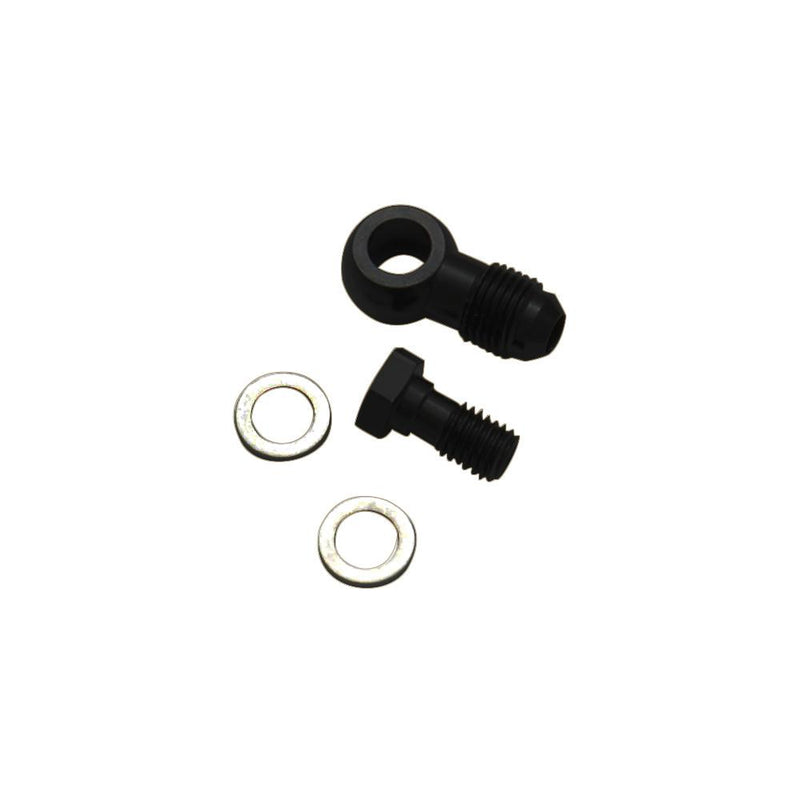 Single Male Banjo Adapter Assembly; Banjo Size: -3AN; Bolt Size: M12 x 1.5 - VIB11505