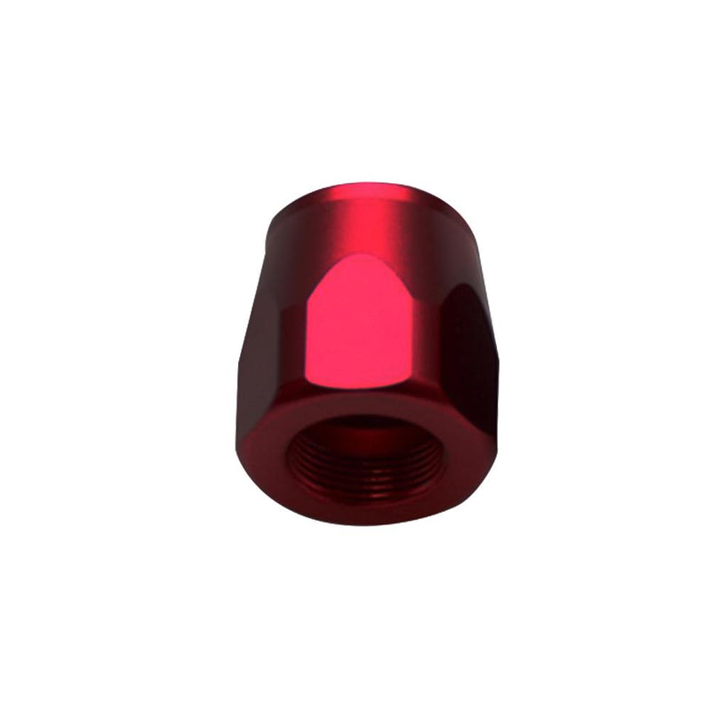 Hose End Socket; Size: -6AN; Color: Red - VIB20956R