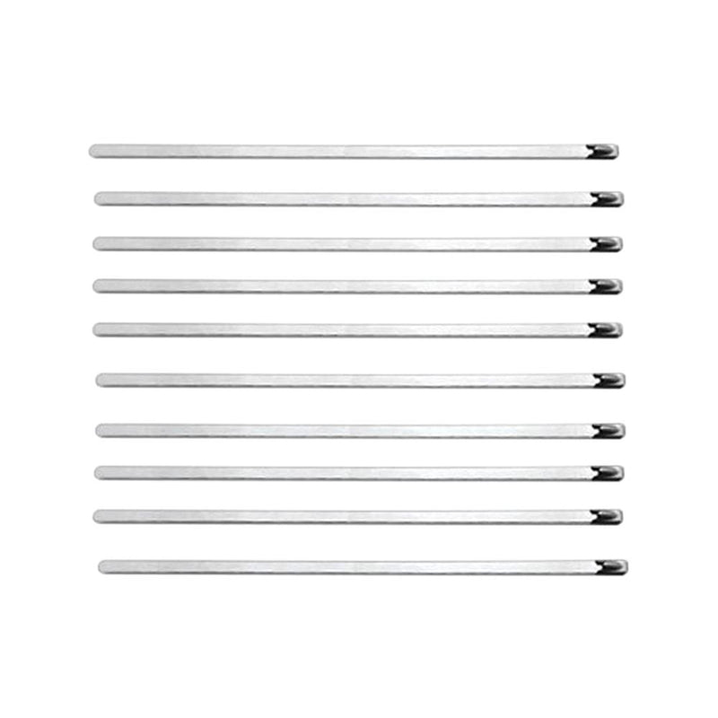 Stainless Steel Cable Ties, 7.5" long (10/pack) - VIB25895