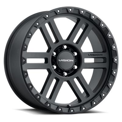 Vision Off-Road 354 Manx 2 Satin Black Wheels - 3542985SB12
