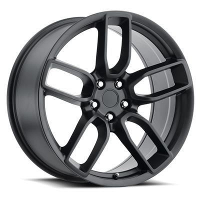 WHEEL ALUM MATTE BLK 20X10