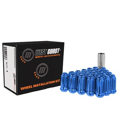 INSTALL KITS SPLINE LUG NUTS