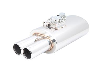 VAREX UNIV 2.5 OVAL MUFFLER