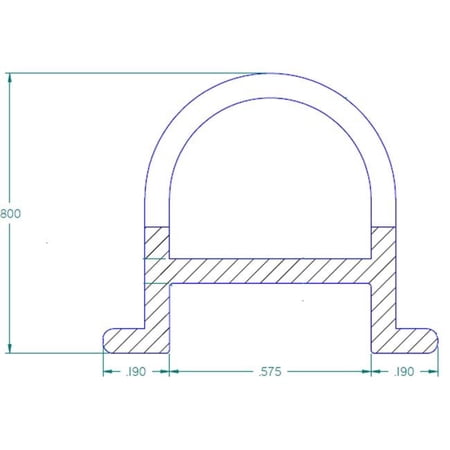 Seal D G5 Slide .80 in X .955 in - 21100021
