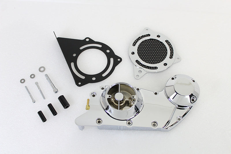 Chrome Cam and Sprocket Cover Set