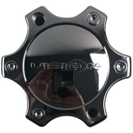 Chrome 6LUG Closed Long Cap - C3266CLV