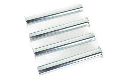 Replica Inner Pushrod Cover Tube Set White Zinc Plated