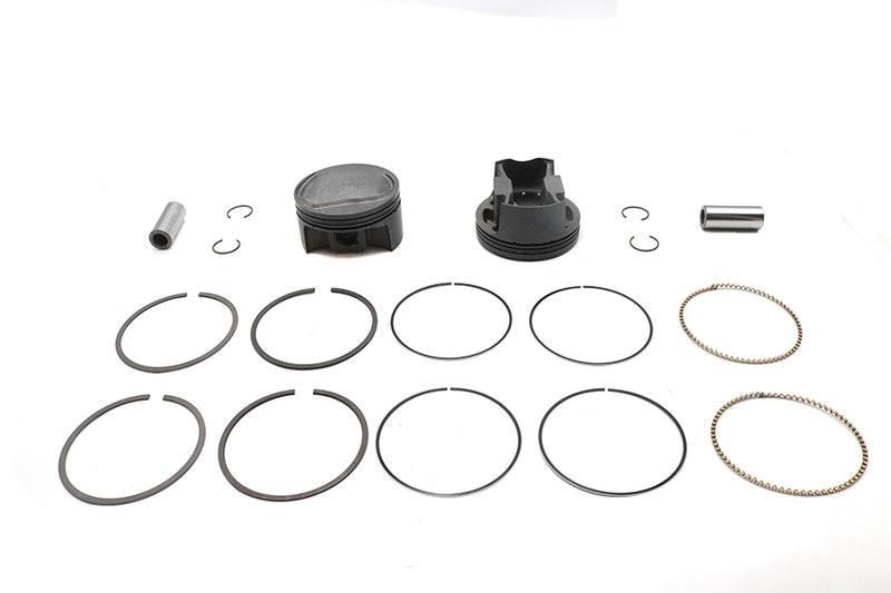 107 inch Ultima 4 inch Bore Piston Set Standard