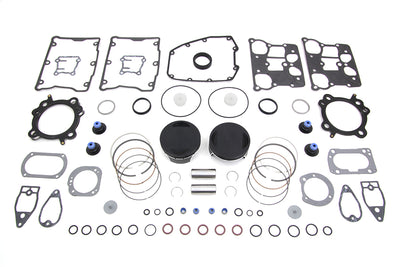 103 inch Twin Cam Flat Top Piston Kit Standard
