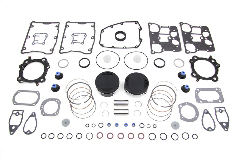103 inch Twin Cam Flat Top Piston Kit Standard