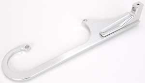 CSR Performance Products 610C Clear Anodized Throttle Cable Bracket for 4150 Series Holley Carb using Uflex Morse Cable