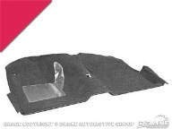 Scott Drake CAR65-CP-BR Red Carpet for Ford Mustang Coupe