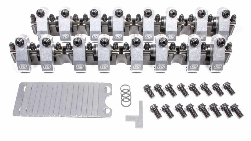 SBF Shaft Rocker Arm Kit - 1.65/1.65 Ratio - 7341165165