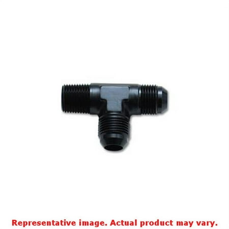 Male Flare Tee with Pipe On Run Tee Adapter Fitting; Size: -3AN x 1/8" NPT - VIB10470