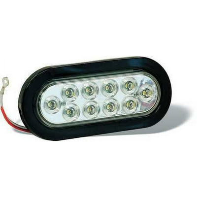 Light 6.5IN Oval Back-up 10 LED Cle - 5626310