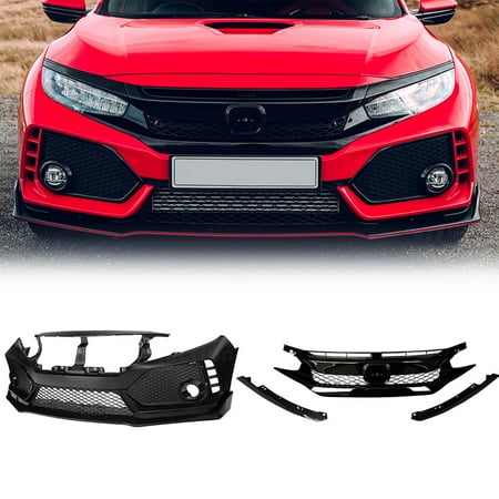 Type R Front Bumper with/ Grille - MHMAA01119