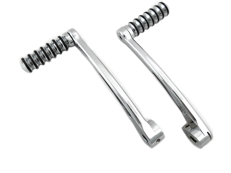 Chrome Heel Toe Shifter Lever Set