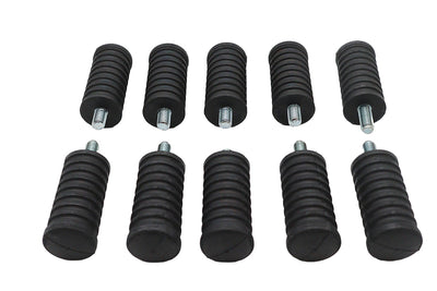 Shifter Footpeg Black Rubber