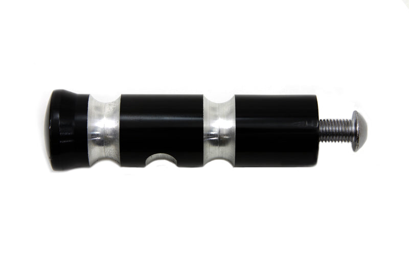 Black Contour Grooved Shifter Peg