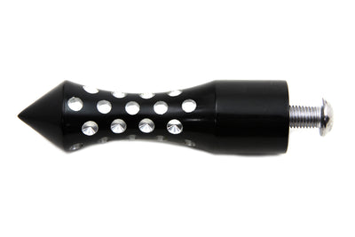 Black Agostinni Shifter Footpeg Spike Style