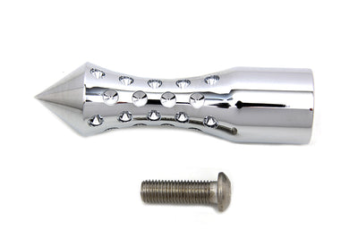 Chrome Agostinni Shifter Footpeg Spike Style