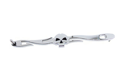 Chrome Shifter Rod Skull Style