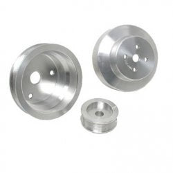 BBK 1603 3 Pc Underdrive Pulley Kit 1988-1995 GMC Heavy Duty Truck