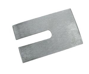 Specialty Products Company 10405 2.5 x 5 x 0.5u00b0 Aluminum Alloy Shim, (Pack of 6)