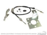 Scott Drake C7ZZ-CCK 1967-1968 Clutch Cable Kit For T5 & Tremec