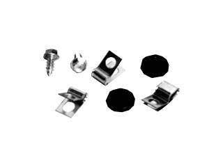 Scott Drake 379604-AK Front Brake Line Clip/Grommet Kit