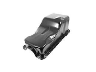 Scott Drake C5ZZ-6675-A Small Block Painted Oil Pan Black