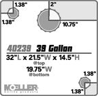 Moeller Marine Waste Tank (77-Gallon)