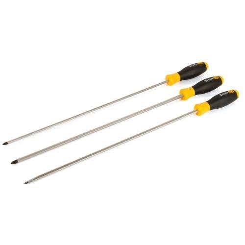 Titan - 3-Pc Extra Long Screwdriver Set (17212)