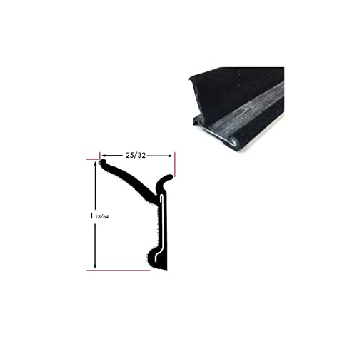 Beltline Without Stainless Steel Bead Rigid Flocked Lining Rubber Covered
