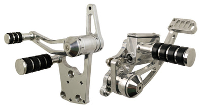 Ultima Billet Forward Control Kit Polished - 47330