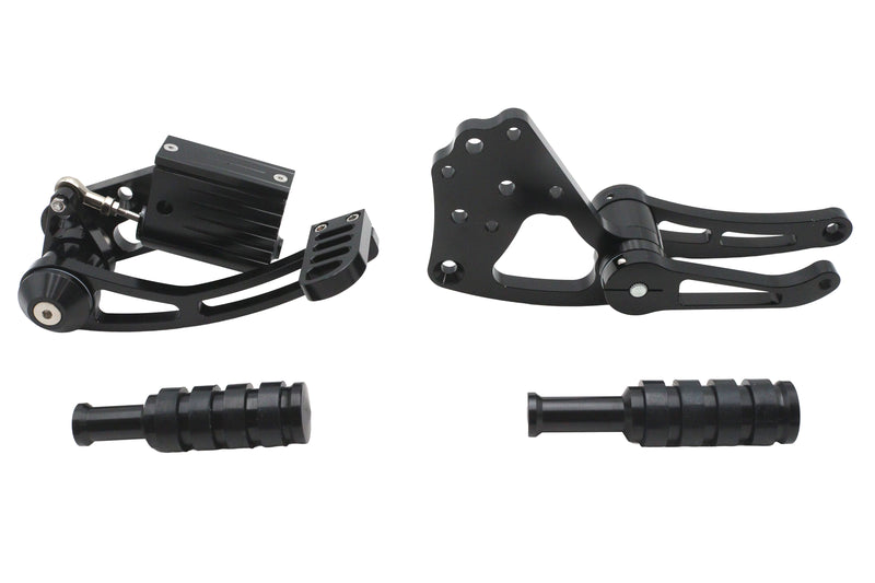 Ultima Billet Forward Control Kit Black - 47441