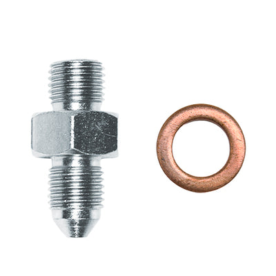 Fitting Kit,Master Cylinder Outlet 3/8-24 Male to -3 Male & Crush Washer (1 qty) - 22018068