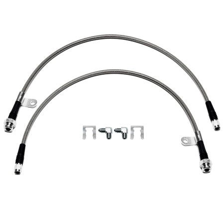 Flexline Kit, 23 inch, -3,M10x1.0 IF, 90 Deg 1/8-27,w/Bracket - 22018241