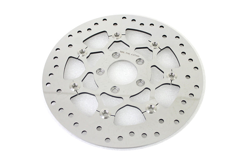 Floating Stainless Steel Mirror Polished 11.8 inch Front Bra
