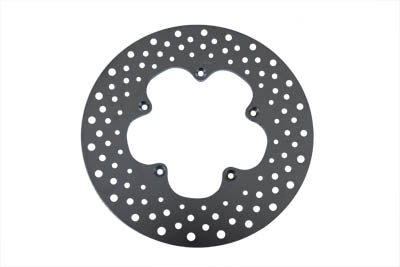 11-1/2 inch Drilled Front Brake Disc Clover Leaf Style